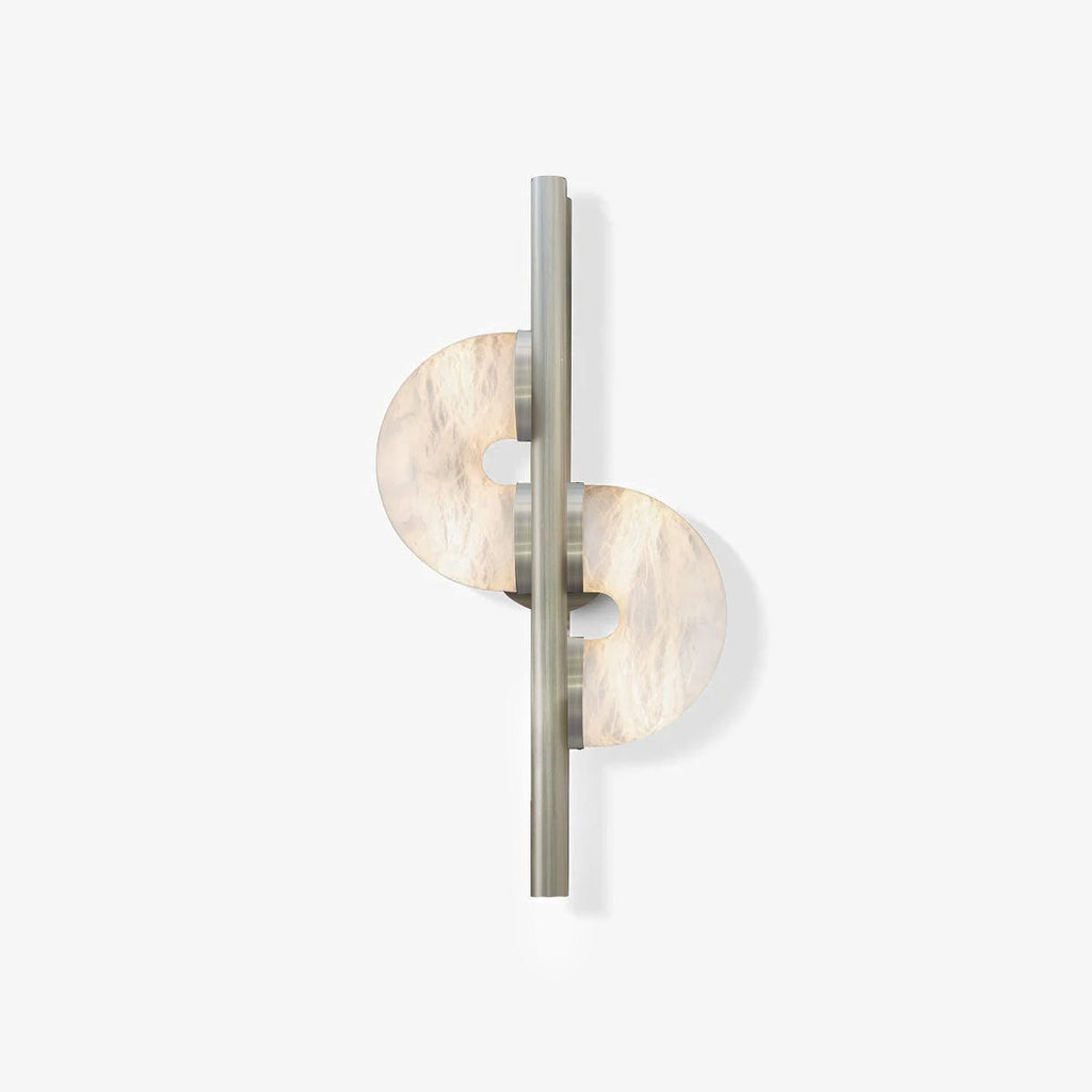 Merrenelia Alabaster Wall Light-Moonnatur