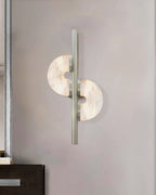 Merrenelia Alabaster Wall Light-Moonnatur
