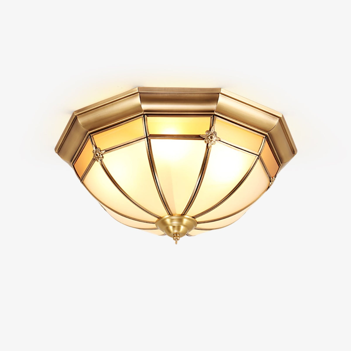 Verdenella Glass Ceiling Light-Moonnatur