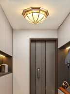 Verdenella Glass Ceiling Light-Moonnatur