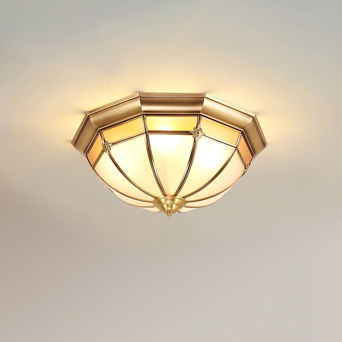 Verdenella Glass Ceiling Light-Moonnatur