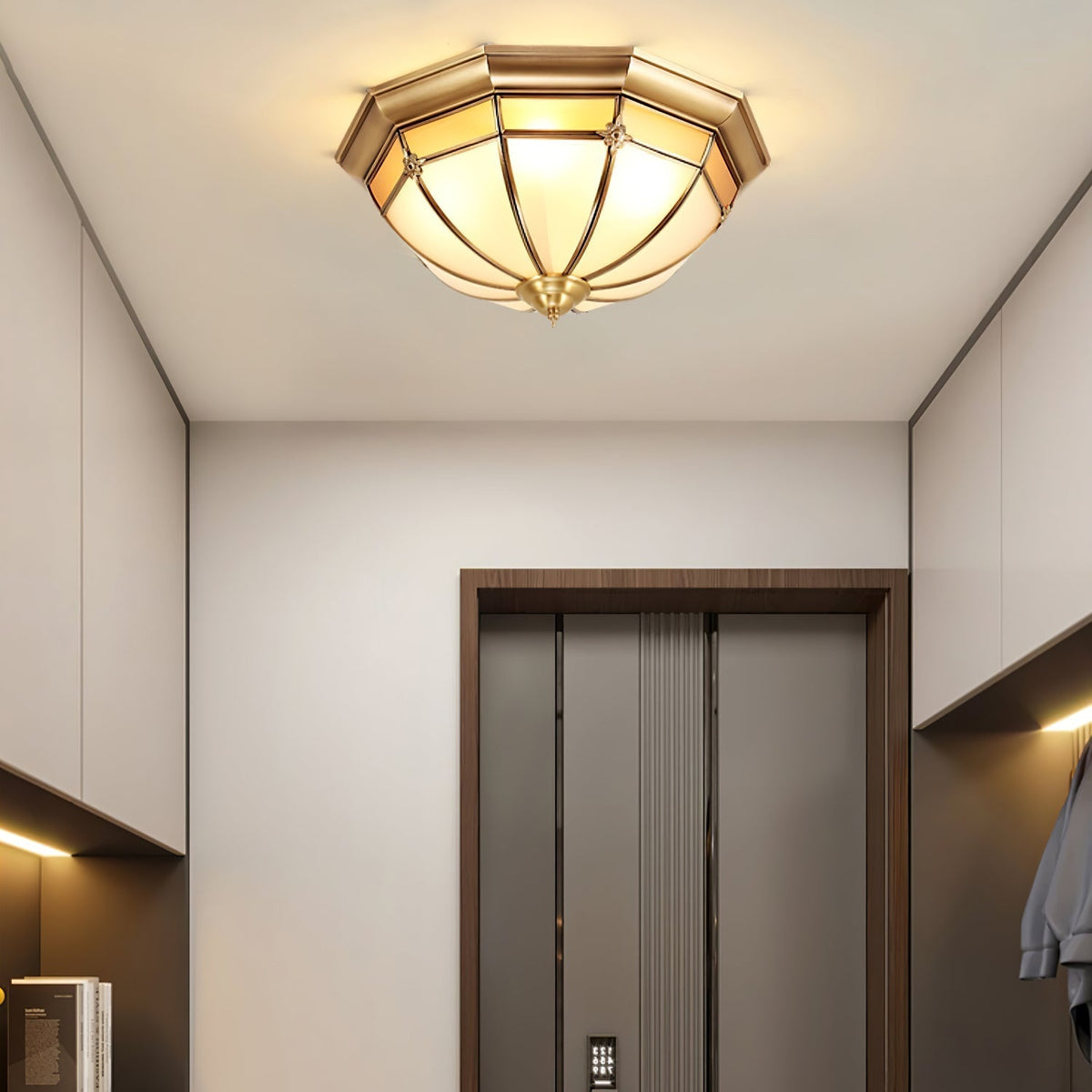 Verdenella Glass Ceiling Light-Moonnatur
