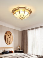 Verdenella Glass Ceiling Light-Moonnatur