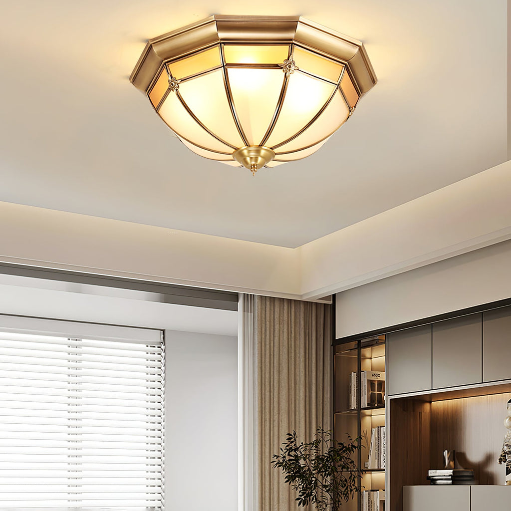 Verdenella Glass Ceiling Light-Moonnatur