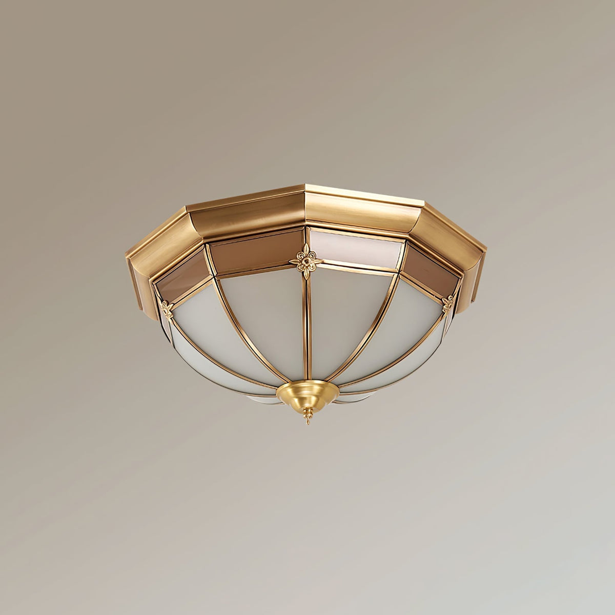 Verdenella Glass Ceiling Light-Moonnatur