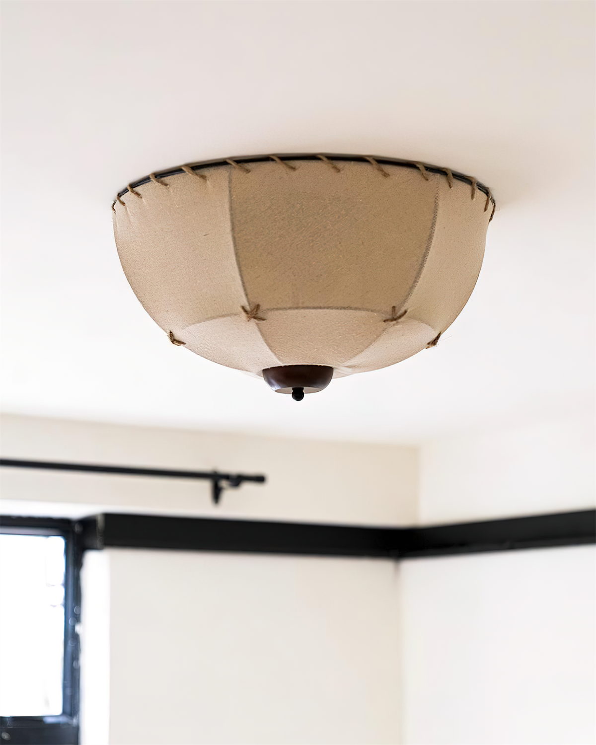 Brenelenna Fabric Ceiling Light-Moonnatur