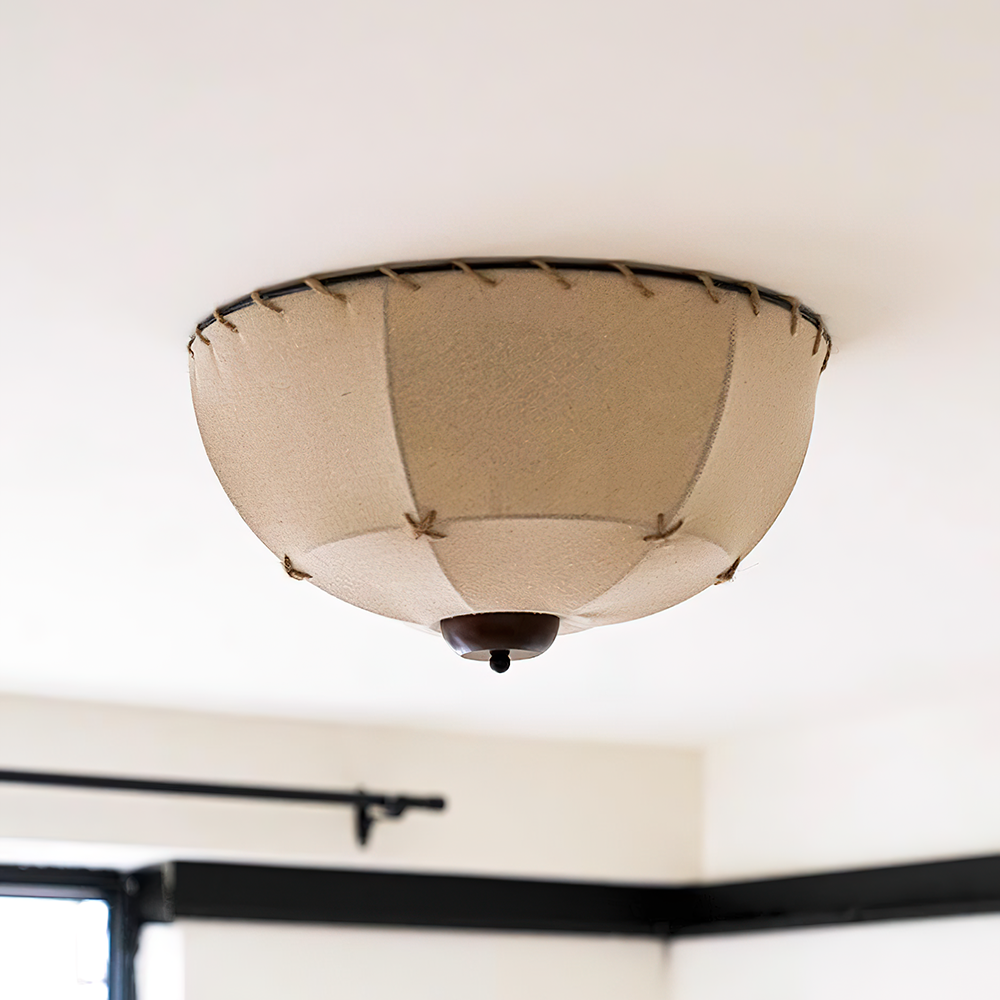 Brenelenna Fabric Ceiling Light-Moonnatur