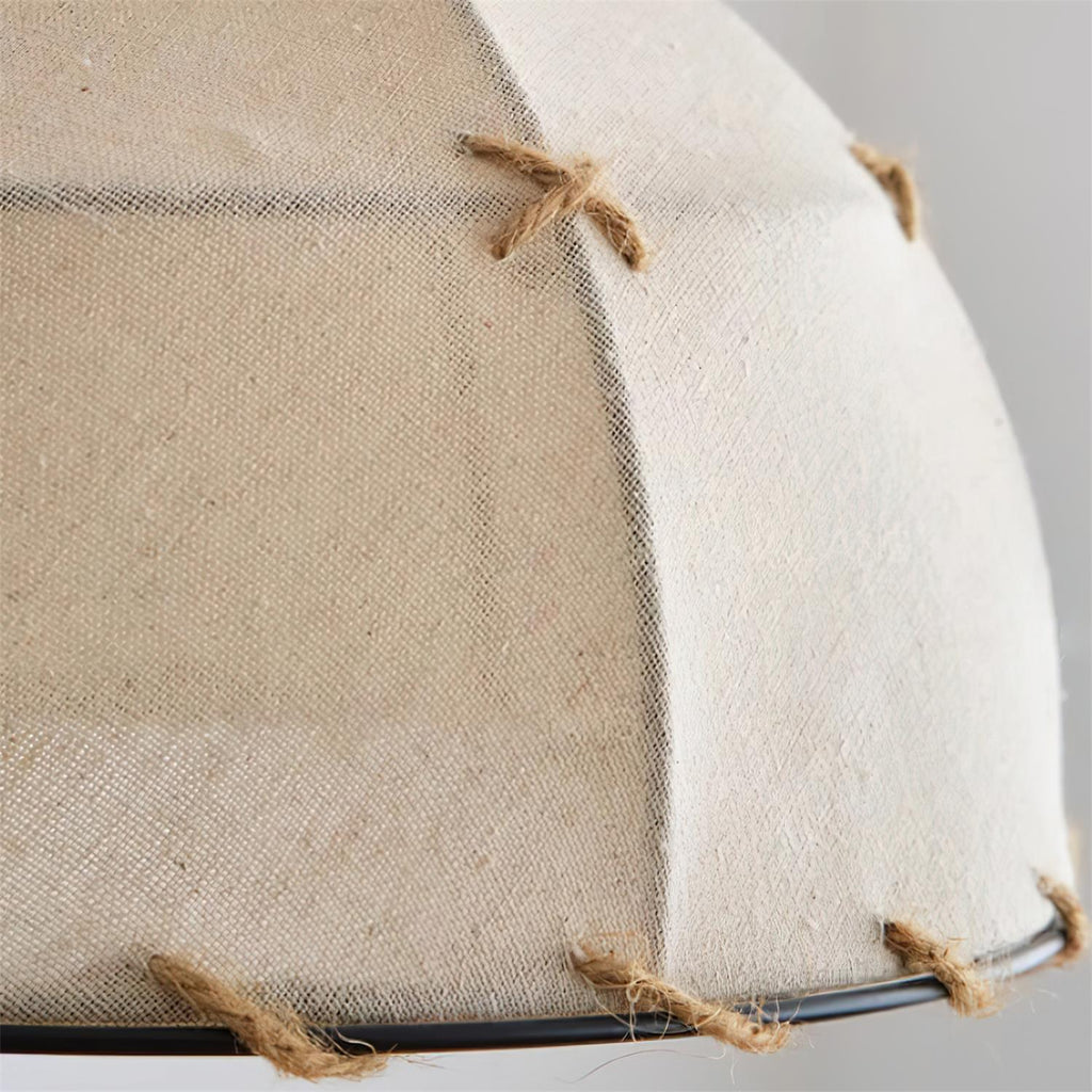 Whitenden Fabric Pendant Light-Moonnatur