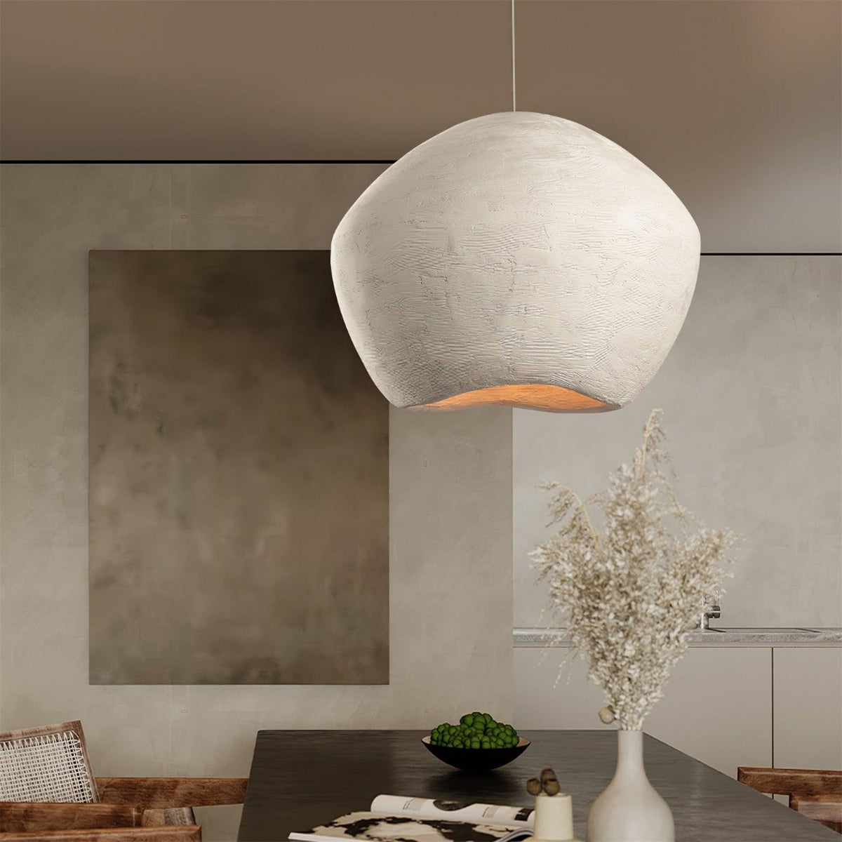 Vayelle Composite Pendant Lamp-Moonnatur