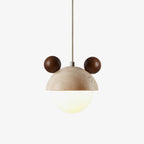 Merrenash Travertine Pendant Light-Moonnatur