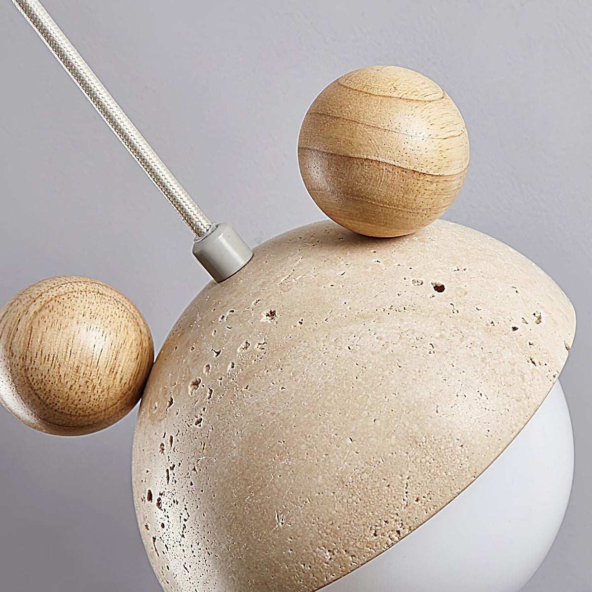 Merrenash Travertine Pendant Light-Moonnatur