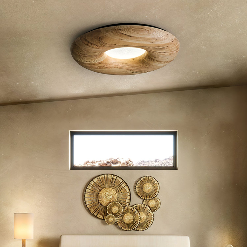 Avenena Wood Ceiling Light-Moonnatur