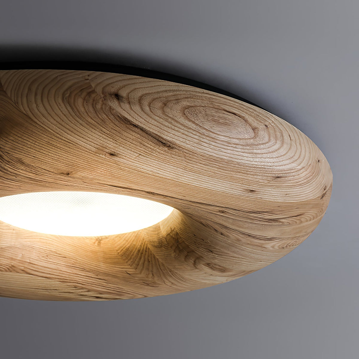 Avenena Wood Ceiling Light-Moonnatur