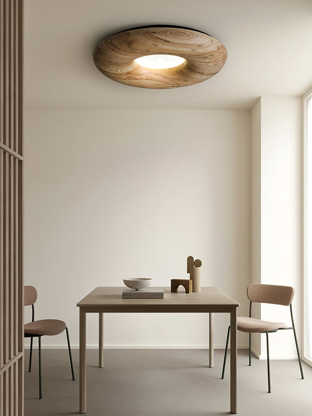 Avenena Wood Ceiling Light-Moonnatur