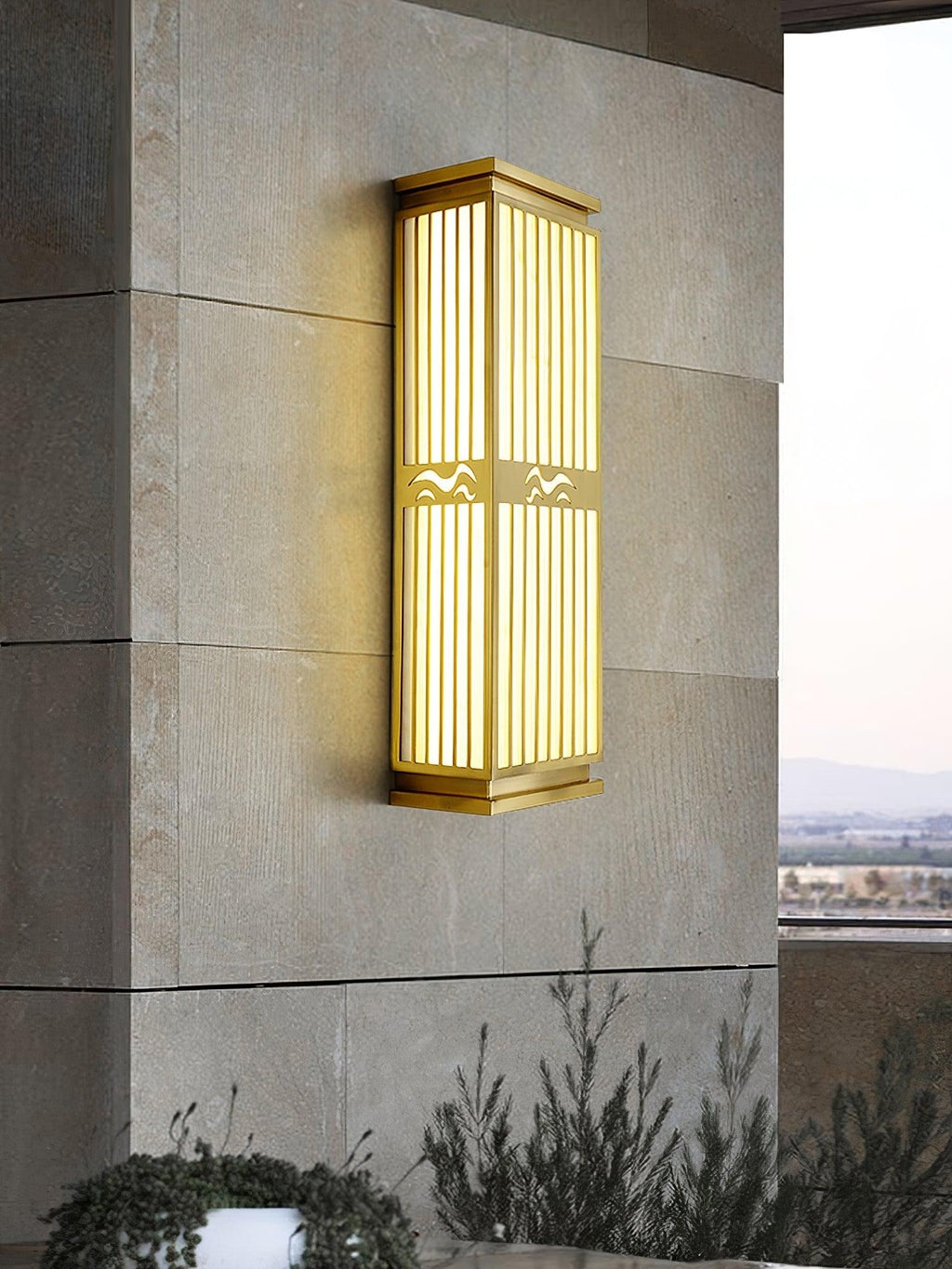 Breneldale Acrylic Wall Light-Moonnatur