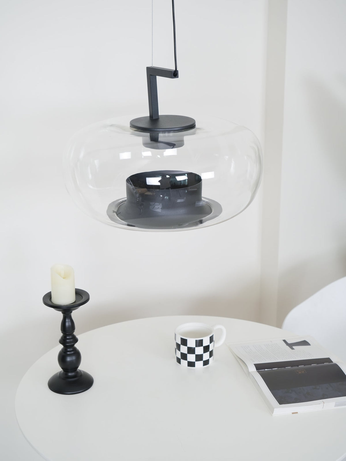 Gelmorae Glass Pendant Light-Moonnatur