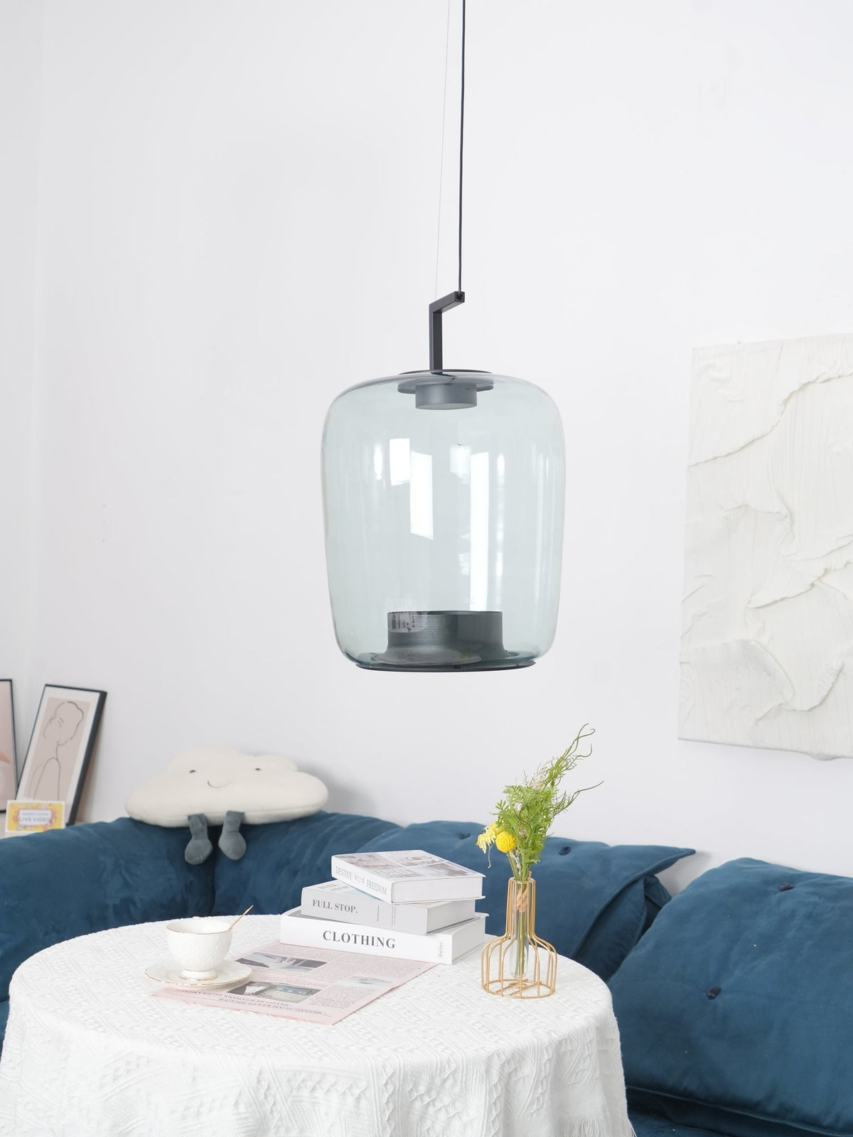 Gelmorae Glass Pendant Light-Moonnatur