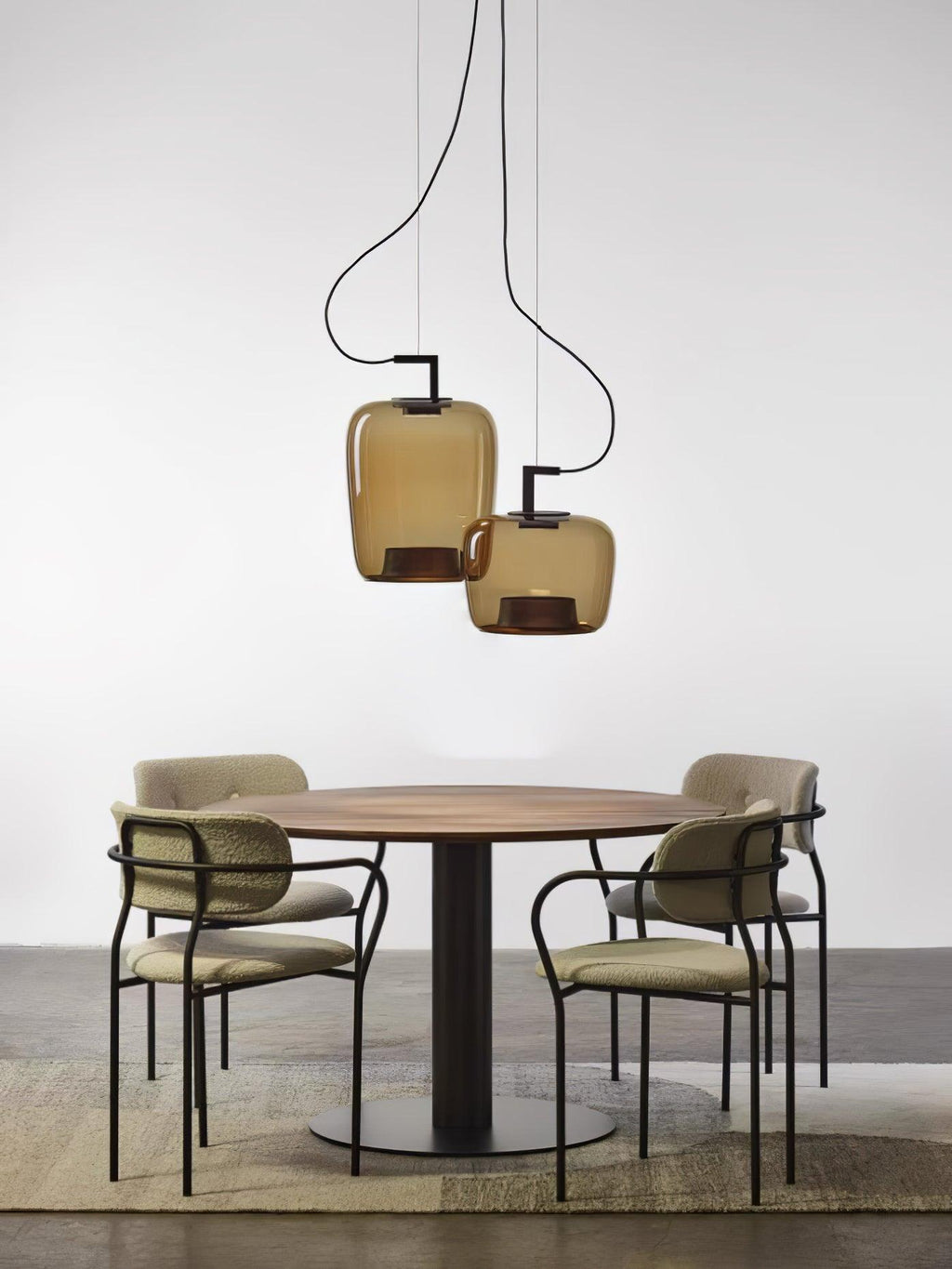 Gelmorae Glass Pendant Light-Moonnatur