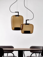 Gelmorae Glass Pendant Light-Moonnatur