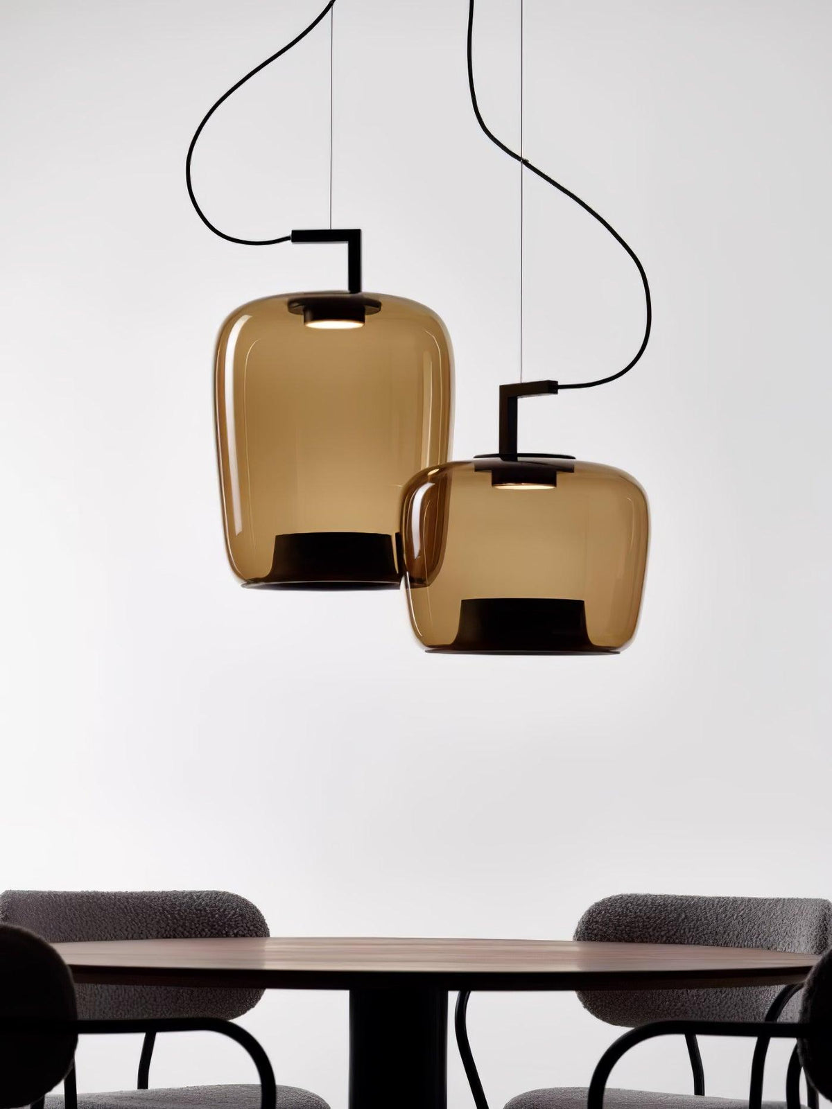 Gelmorae Glass Pendant Light-Moonnatur