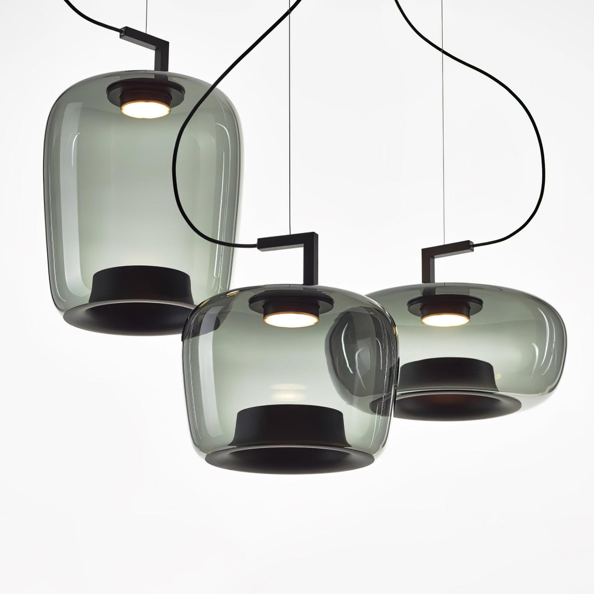 Gelmorae Glass Pendant Light-Moonnatur