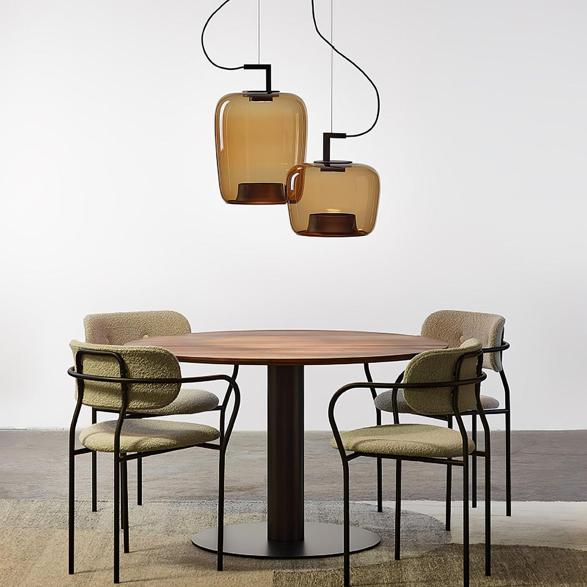 Gelmorae Glass Pendant Light-Moonnatur