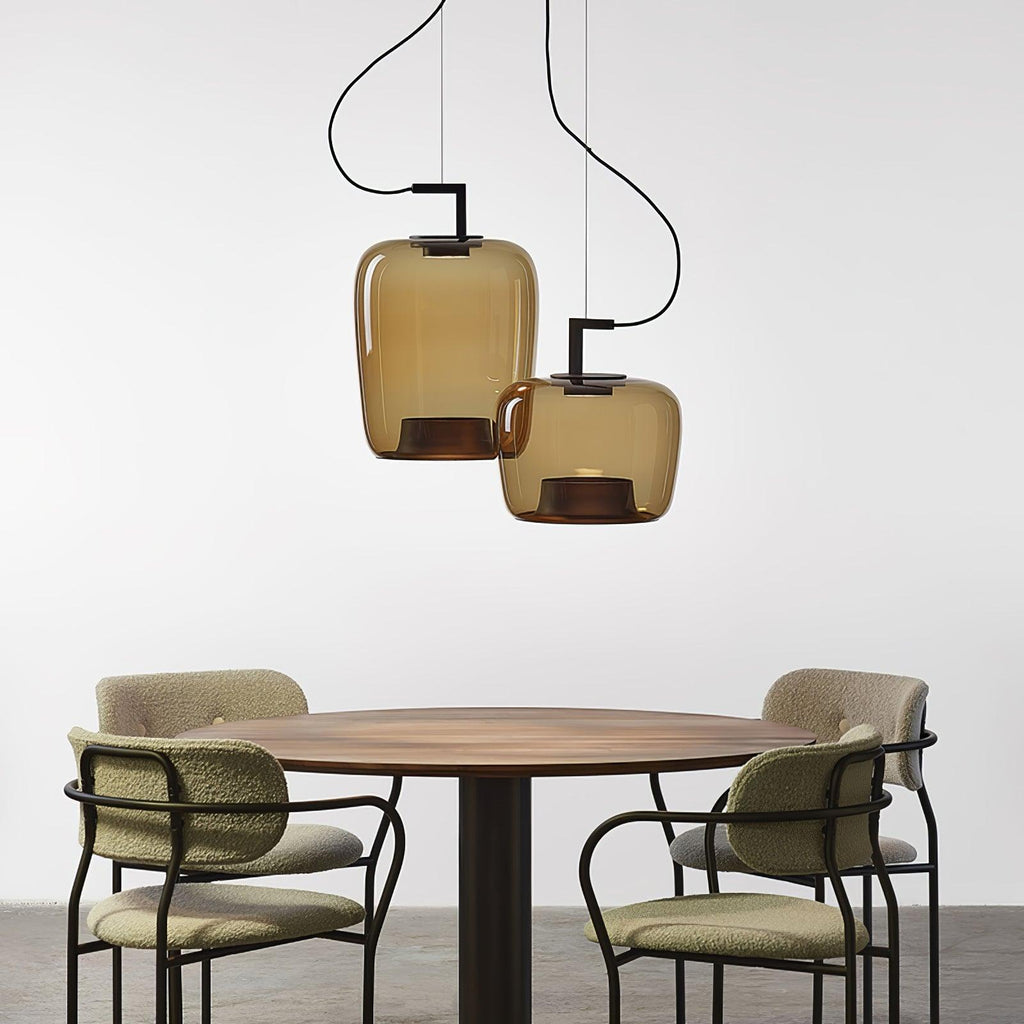 Gelmorae Glass Pendant Light-Moonnatur