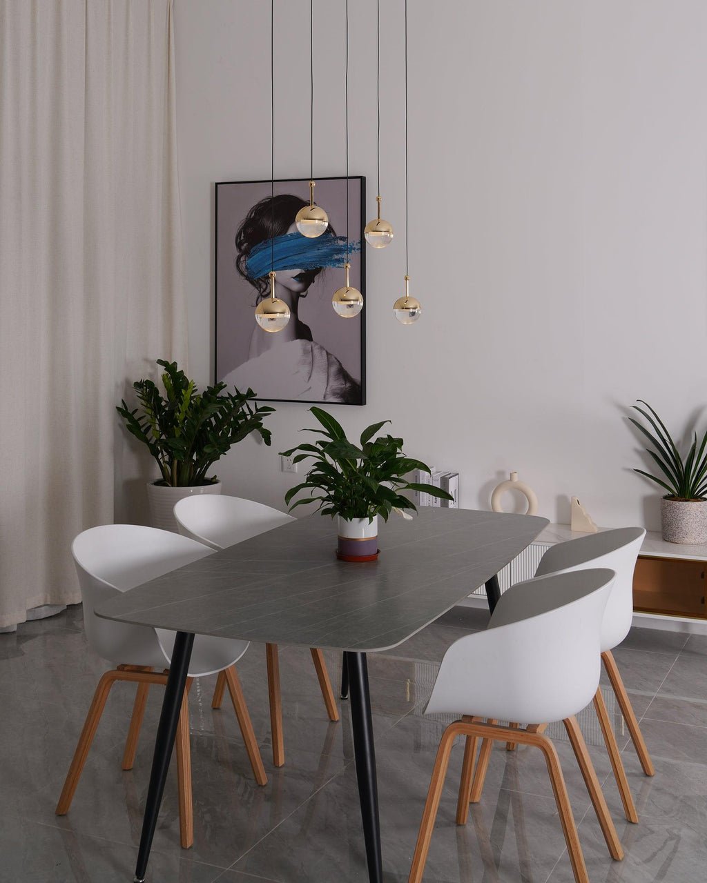 Gresora Acrylic Pendant Light-Moonnatur