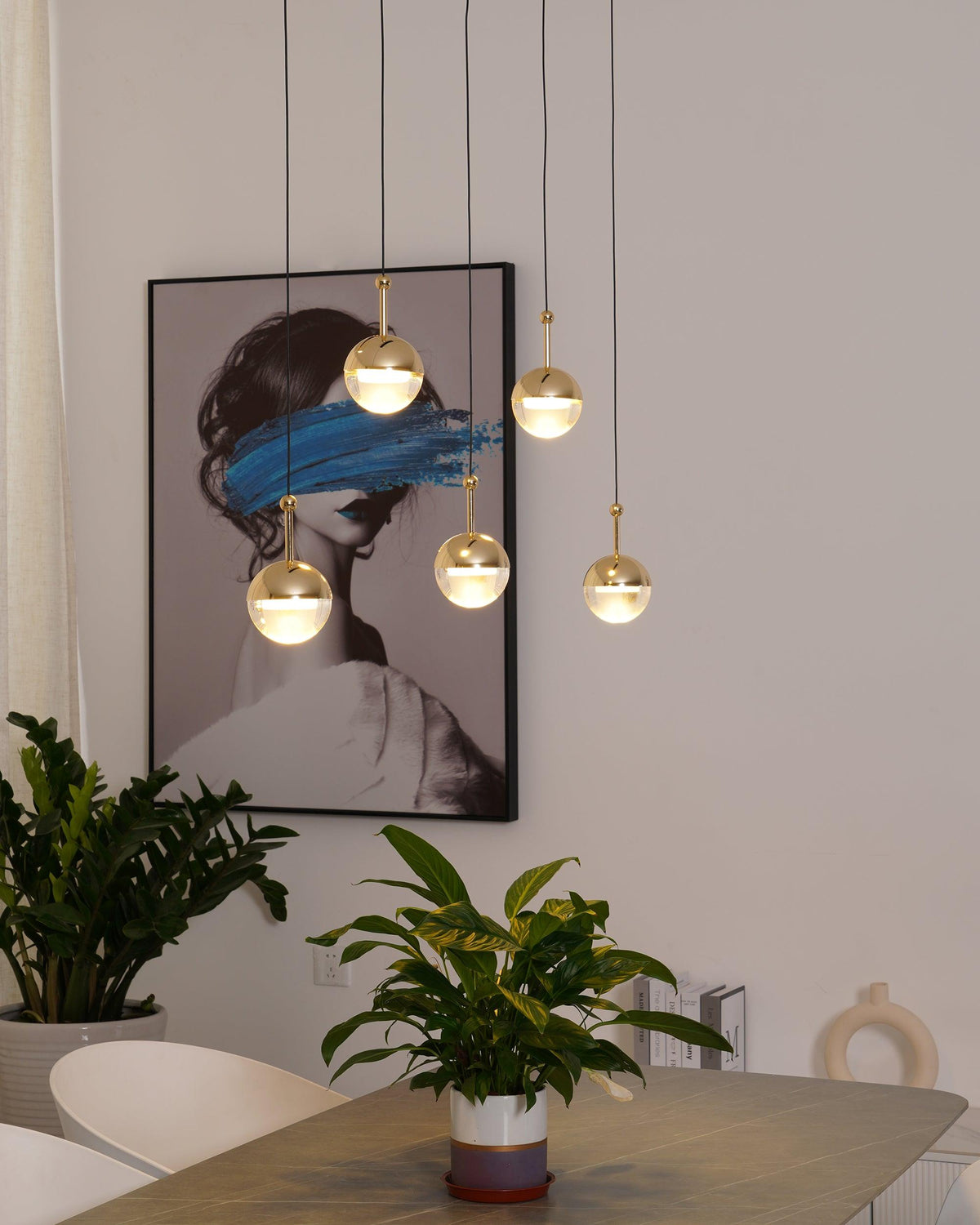 Gresora Acrylic Pendant Light-Moonnatur
