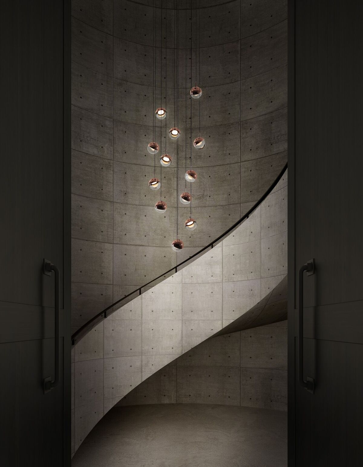 Gresora Acrylic Pendant Light-Moonnatur