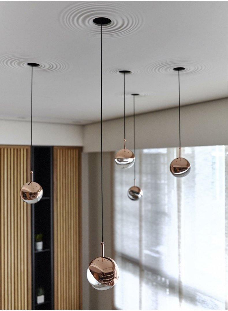 Gresora Acrylic Pendant Light-Moonnatur