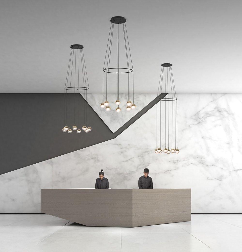 Gresora Acrylic Pendant Light-Moonnatur
