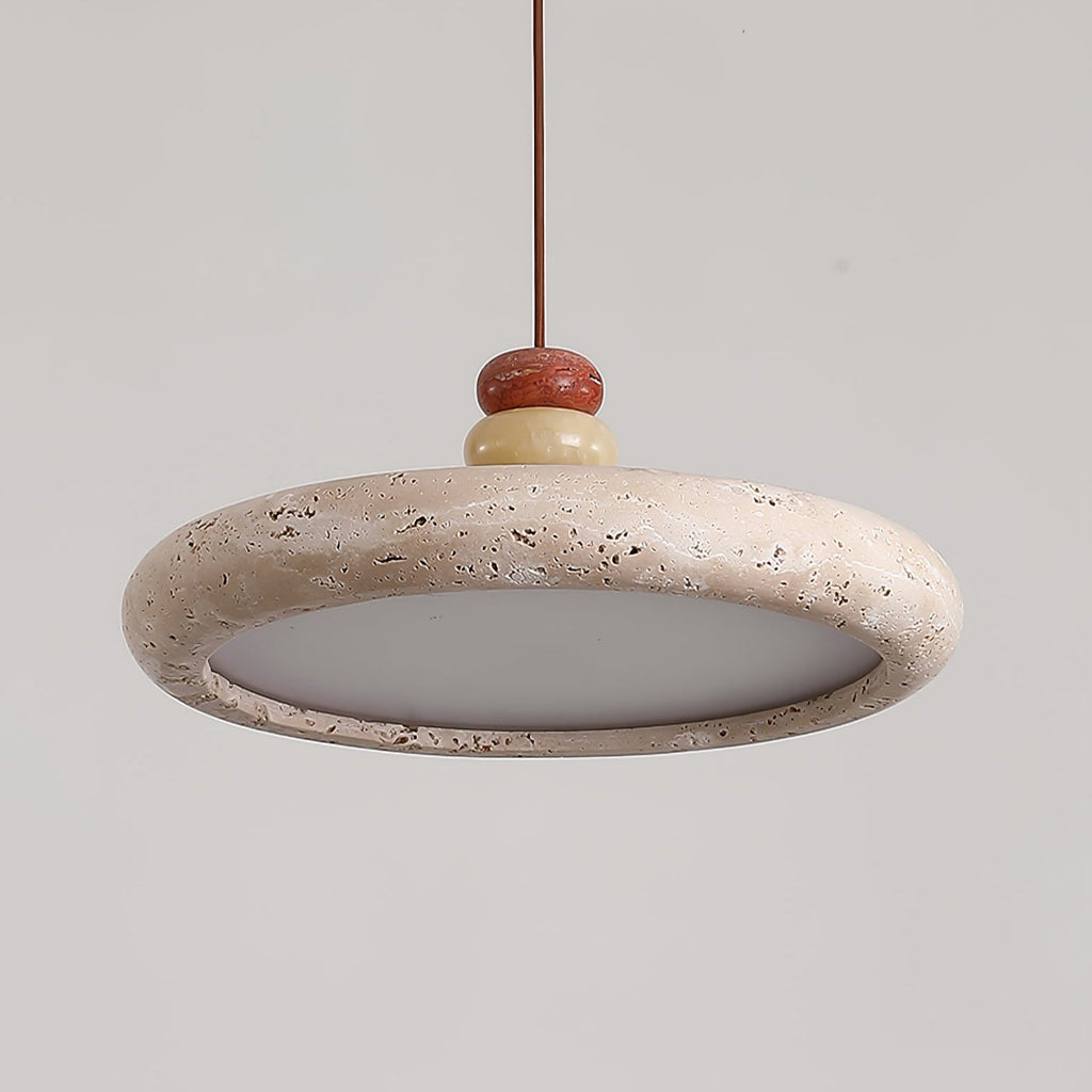 Jardenwick Travertine Pendant Light-Moonnatur