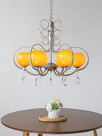 Verrenevia Glass Chandelier-Moonnatur