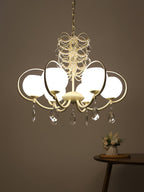 Verrenevia Glass Chandelier-Moonnatur