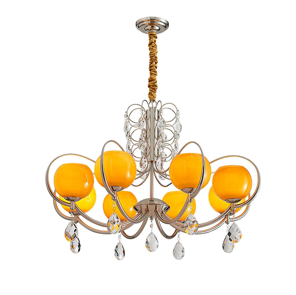 Verrenevia Glass Chandelier-Moonnatur
