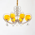 Verrenevia Glass Chandelier-Moonnatur