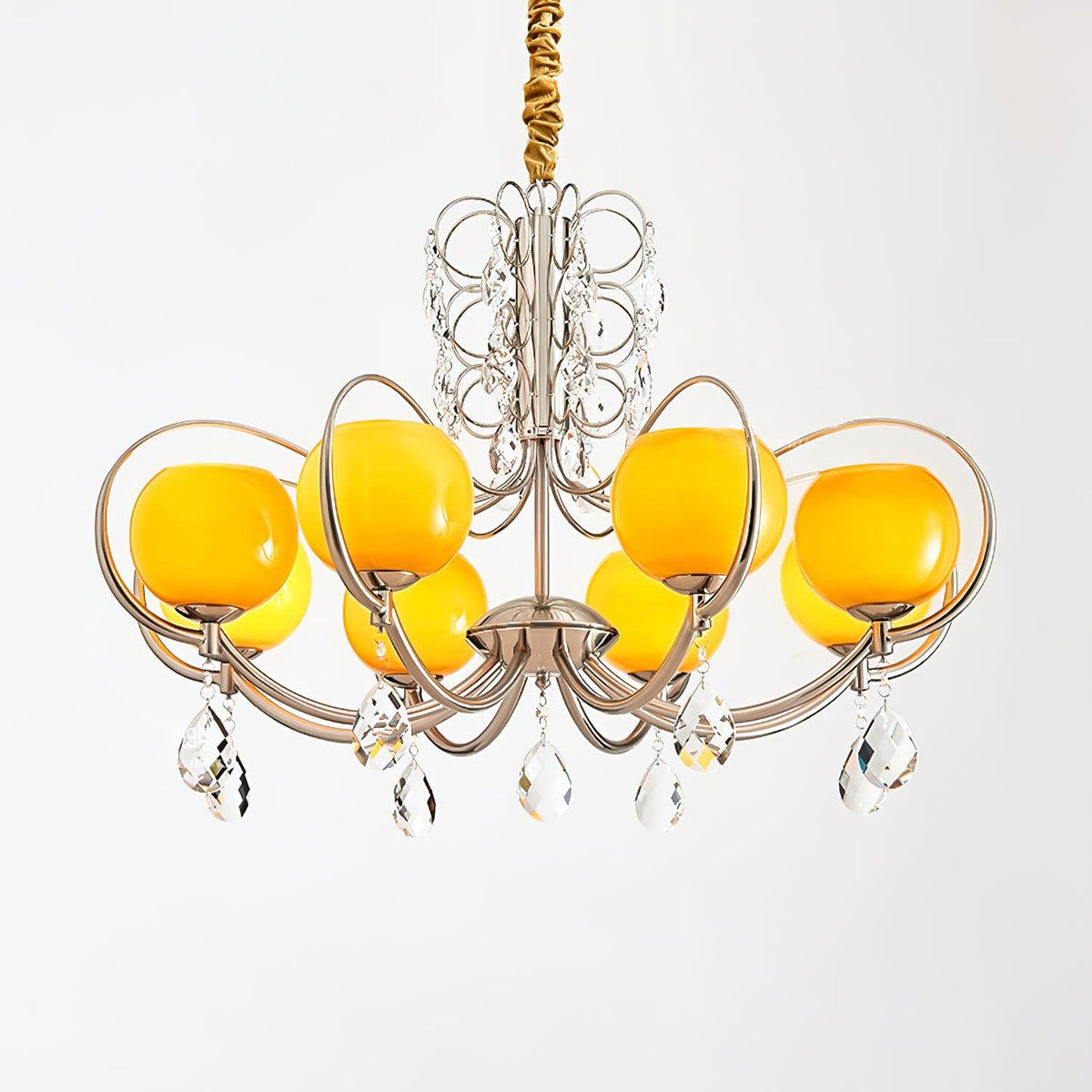 Verrenevia Glass Chandelier-Moonnatur