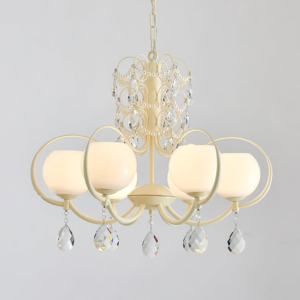 Verrenevia Glass Chandelier-Moonnatur