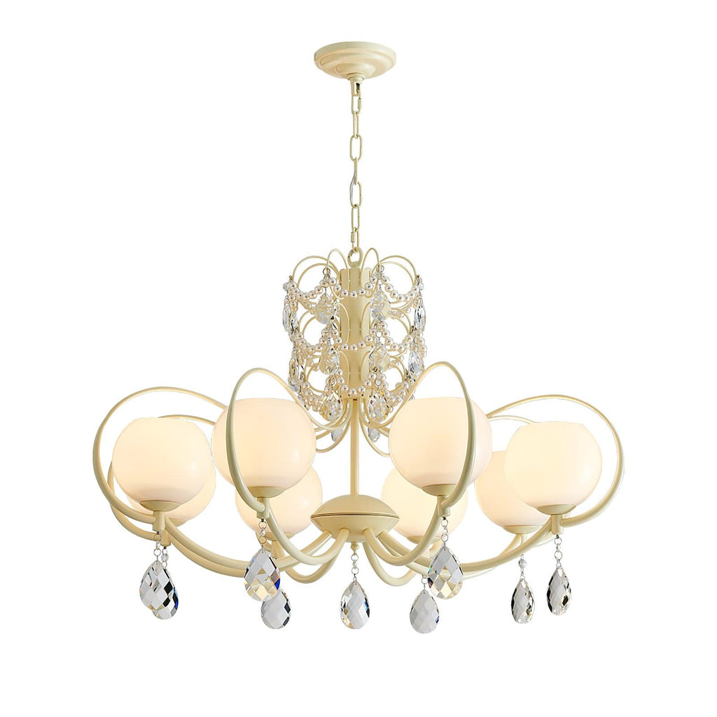 Verrenevia Glass Chandelier-Moonnatur