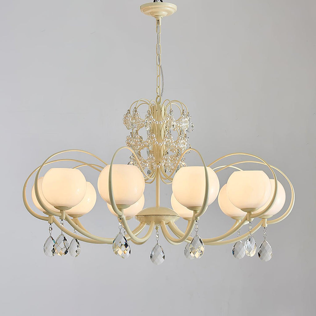 Verrenevia Glass Chandelier-Moonnatur