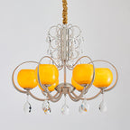 Verrenevia Glass Chandelier-Moonnatur