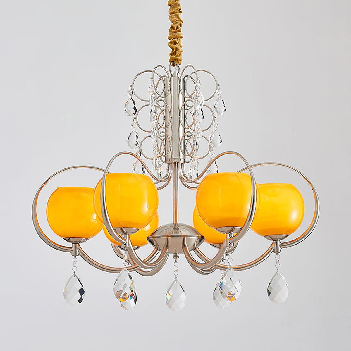 Verrenevia Glass Chandelier-Moonnatur
