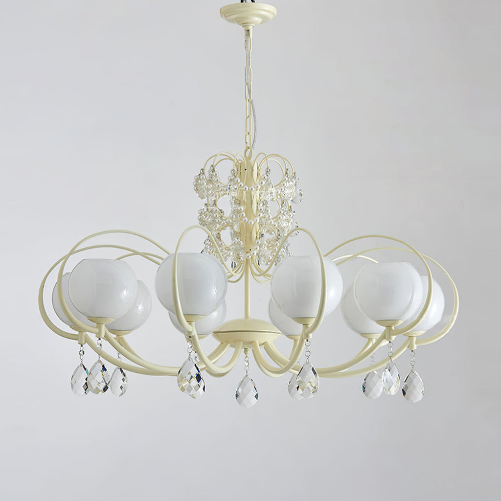 Verrenevia Glass Chandelier-Moonnatur