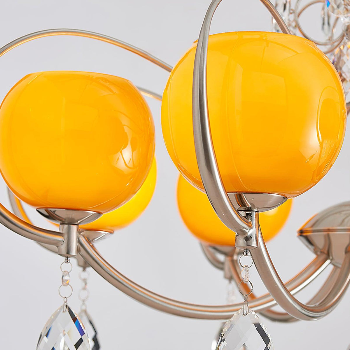 Verrenevia Glass Chandelier-Moonnatur