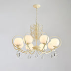 Verrenevia Glass Chandelier-Moonnatur