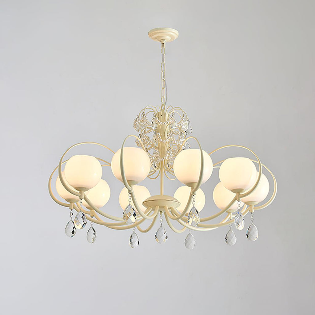 Verrenevia Glass Chandelier-Moonnatur
