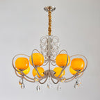 Verrenevia Glass Chandelier-Moonnatur