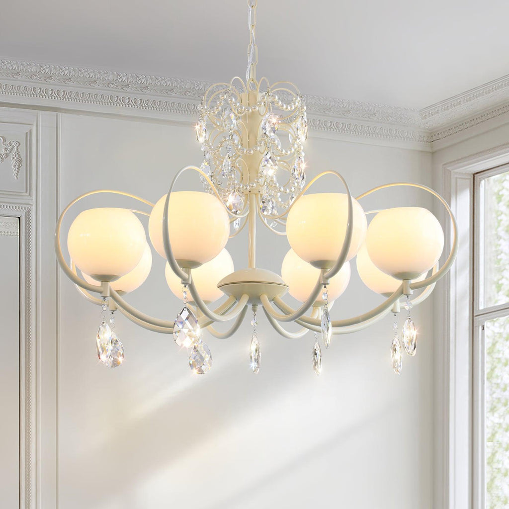 Verrenevia Glass Chandelier-Moonnatur