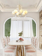 Verrenevia Glass Chandelier-Moonnatur